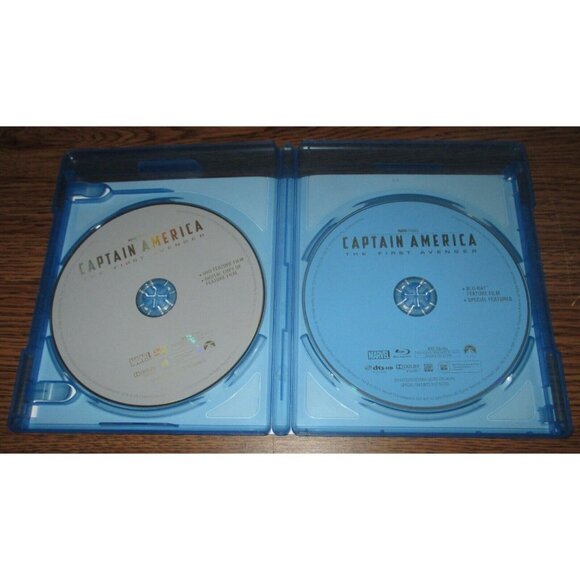 Captain America: The First Avenger (Blu-ray/DVD, 2-Disc Set, 2011, Canadian) - Picture 2 of 3